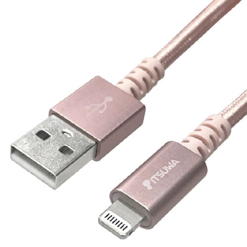 MFiライトニング 充電通信ケーブル デザインタイプ 1.5M PK MLTD2215PK